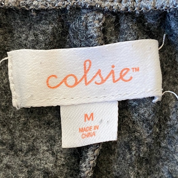 Grey Colsie Cotton Sweatshirt & Jogger Set - Picture 3 of 3